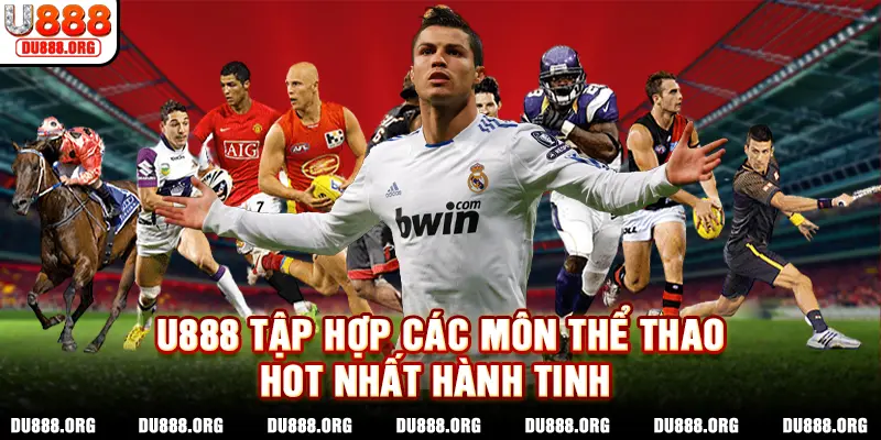 U888 tập hợp các môn thể thao HOT nhất hành tinh